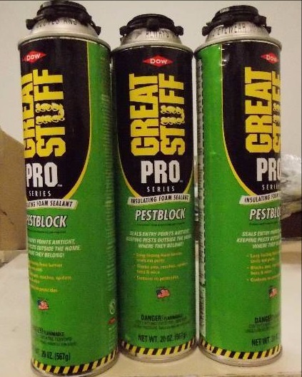 lot 232 image: NEWLot of 11 Pro Great Stuff Pestblock