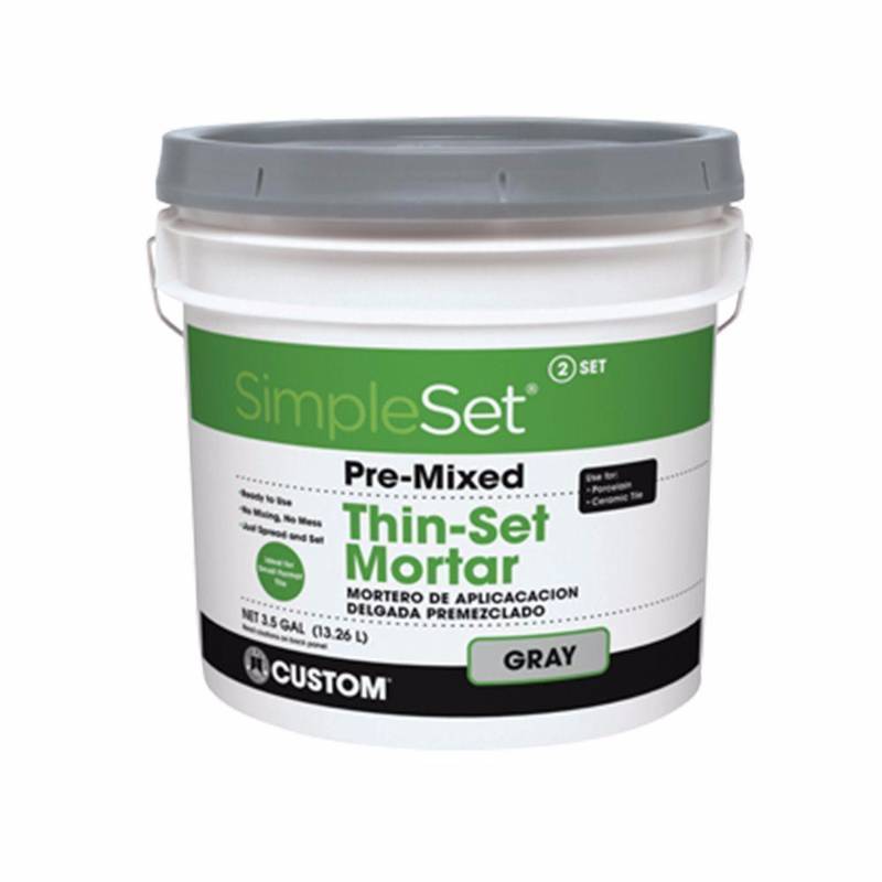 lot 224 image: NEWSimpleSet Pre-Mixed Thin-Set Mortar