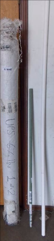 lot 252 image: Machinable Plastic Round Stock