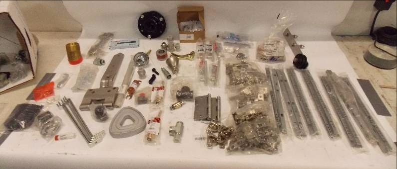 lot 279 image: Door Hardware Goods