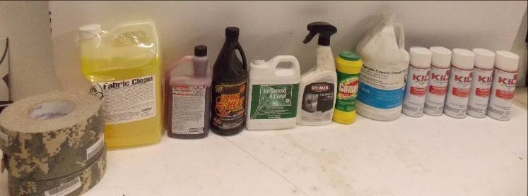 lot 282 image: Lot of Chemicals & Goods