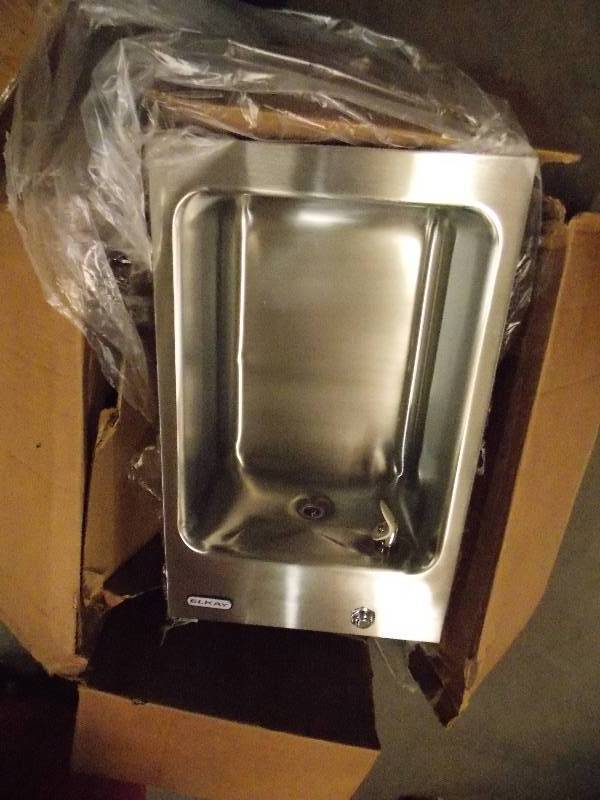 lot 309 image: Elkay Fully Recessed Refrigerated Fountain with Flexi-Guard
