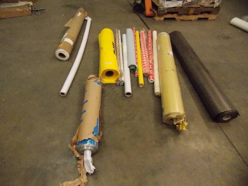 lot 328 image: Lot of Rolled Goods