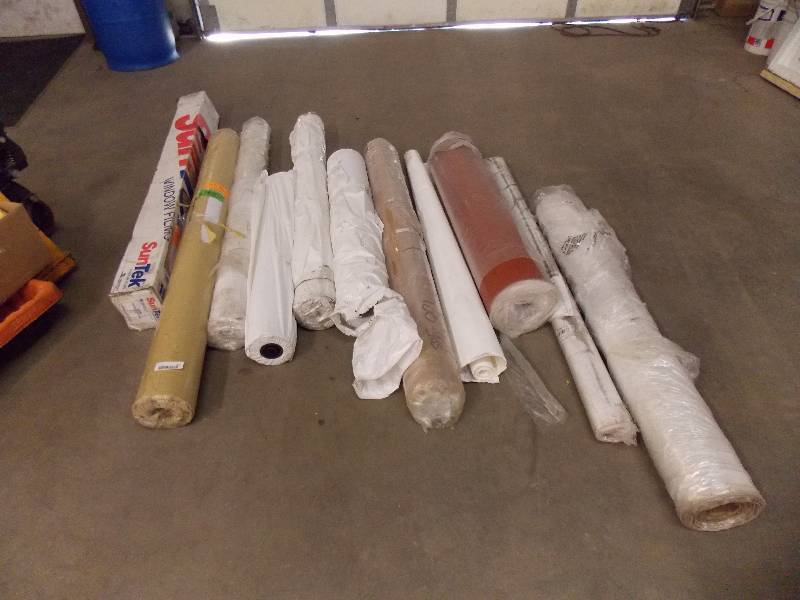lot 335 image: Lot of Rolled Goods