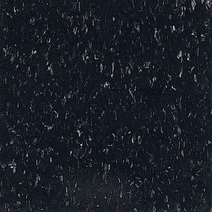 lot 9035 image: VCT Tile - Standard Excelon Imperial Texture 12 in - x 12 in - Classic Black Vinyl Composition Commercial Tiles