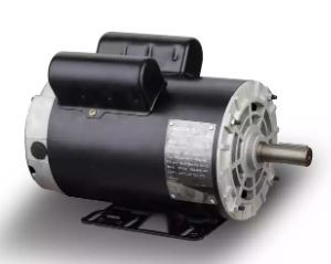 lot 9045 image: Verver 1205T-ODP Single Phase 208-230V 5hp ODP AC Air Compressor motor