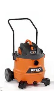 lot 9125 image: RIDGID NXT 60L 16 Gal 65 Peak HP WetDry Shop Vacuum