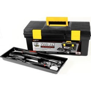 lot 53029 image: 18 Plastic Tool Box