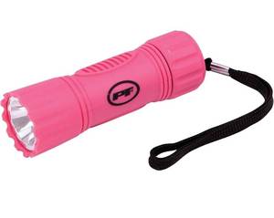 lot 53130 image: PERFORMANCE TOOL PINK LED FLASHLIGHT