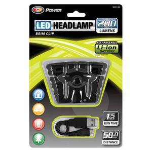 lot 53182 image: Performance Tool W2336 Li-Ion Brim Clip Light