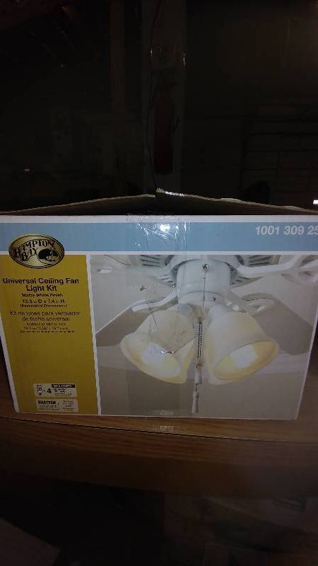 Hampton Bay Universal 4 Light Light Kit White Lighting Ceiling