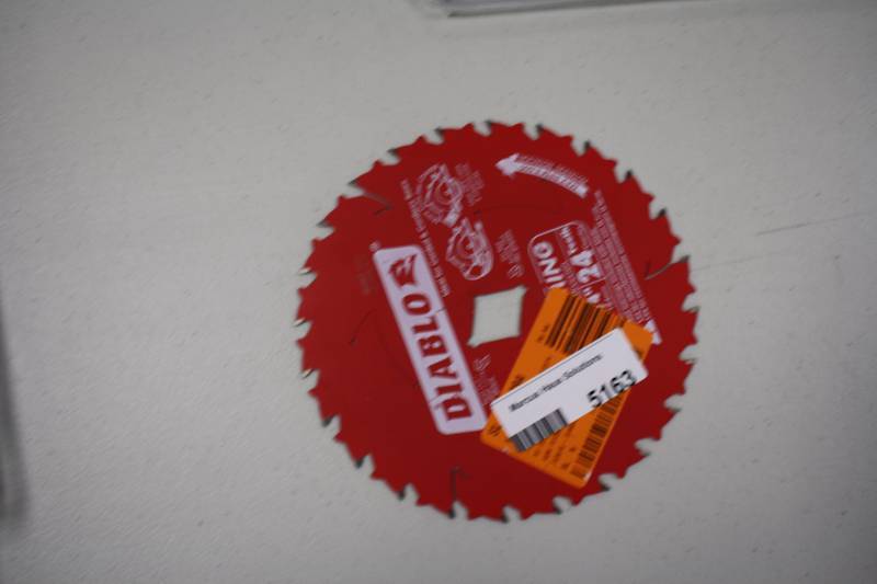 lot 5163 image: DIABLO SAW BLADE