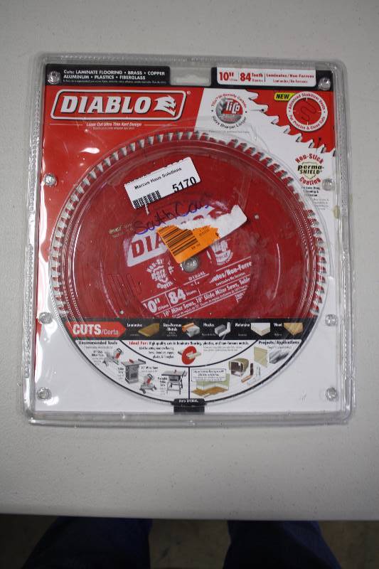 lot 5170 image: 10 INCH SAW BLADE
