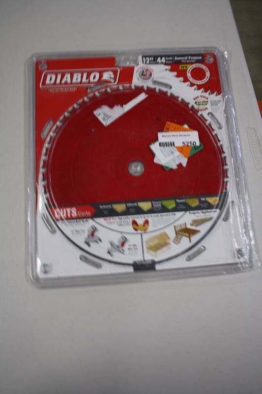 lot 5250 image: DIABLO SAW BLADE -12 INCH