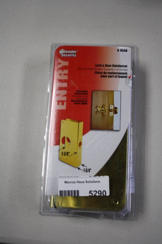 lot 5290 image: ENTRY LOCK AND DOOR REINFORCEMENT