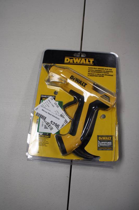 lot 5296 image: DEWALT GLUE GUN
