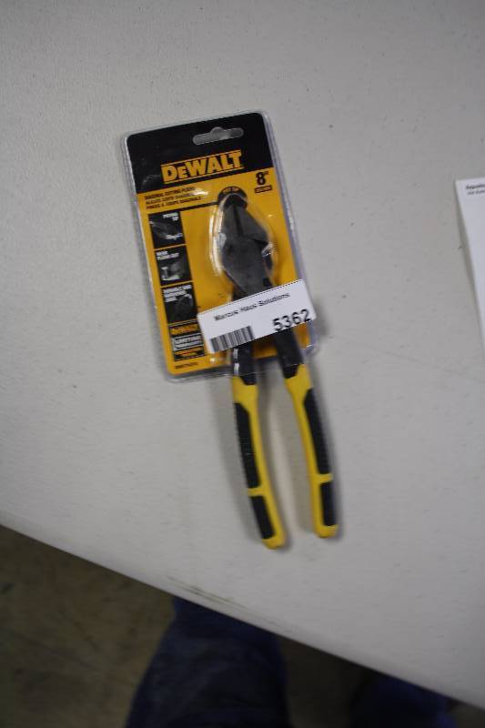 lot 5362 image: DEWALT LINEMANS PLIERS