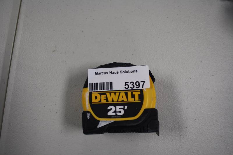lot 5397 image: DEWALT TAPE MEASURE