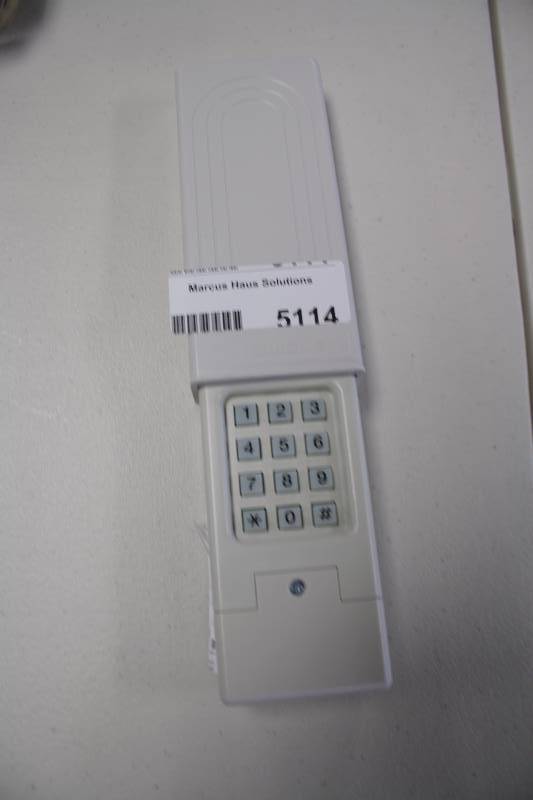 lot 5114 image: WIRELESS GARAGE DOOR KEYPAD