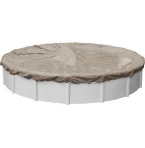 lot 23297 image: Robelle 5724-4-ROB Winter Round Above-Ground Pool Cover, 24-ft, 07 - Defender