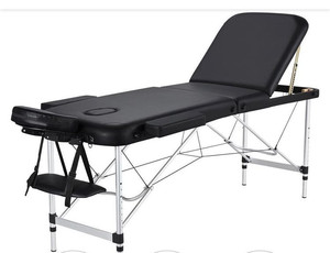 lot 23298 image: Yaheetech Adjustable Massage Bed Folding Massage Portable Spa Table