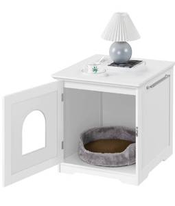 lot 23317 image: Yaheetech Enclosed Litter Box Item 611798