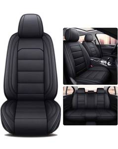 lot 37861 image: JOYOTO Car Seat Covers Universal Fit Front Seat Cover Waterproof Seat Protector Full Coverage Car Seat Cover Fit for Most SUV Sedan Honda Civic Dodge CRV Escape Fusion and More,Black