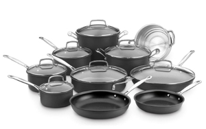 lot 23261 image: 17PC COOKWARE SET, SLIVER