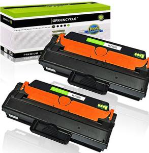 lot 4617 image: greencycle 2 Pack MLT-D115L D115L Black High Yield Toner Cartridge Compatible for Samsung Xpress SL-M2830DW SL-M2880FW SL-M2670 SL-M2620 SL-2620ND SL-2820DW SL-2820ND M2670FN M2670N M2870FD M2870FW