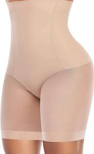 lot 4630 image: Tummy Control Shapewear Shorts for Women High Waisted Body Shaper Panties Slip Shorts Under Dresses Thigh Slimmer Underwear