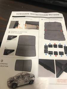 lot 4649 image: Car Sunshade