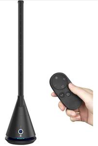 lot 4651 image: ULTTY Bladeless Tower Fan 90° Oscillating Fan with Remote, Quiet Cooling, 12 Modes, 8H Timer, Space-Saving, LED Display with Touch Control, 40�� Portable Floor Bladeless Fan for Bedroom Home, Black