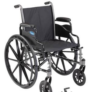 lot 4693 image: Wheelchair with lightweight frame