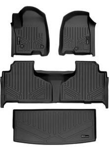 lot 4695 image: SMARTLINER Custom Fit Set Compatible with 2021-2023 Chevrolet Tahoe GMC Yukon. See pictures.