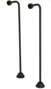 lot 4697 image: Kingston Brass CC460 Vintage Single Offset Bath Supply, Matte Black
