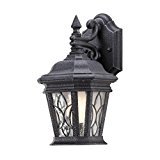 lot 593 image: Progress Lighting P5658-71 Cranbrook Gilded Iron 1-light Wall Lantern