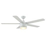 lot 665 image: Home Decorators 52 Merwry Indoor Ceiling Fan with LED Light