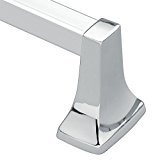 lot 709 image: Moen 2230 Contemporary Towel Bar, Chrome, 30-Inch