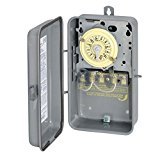 lot 772 image: Intermatic T104R 208-277-Volt DPST 24 Hour Mechanical Time Switch with Outdoor Case