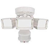 lot 836 image: Defiant 270 Degree Outdoor Doppler Motion Activated White LED Security Floodlight