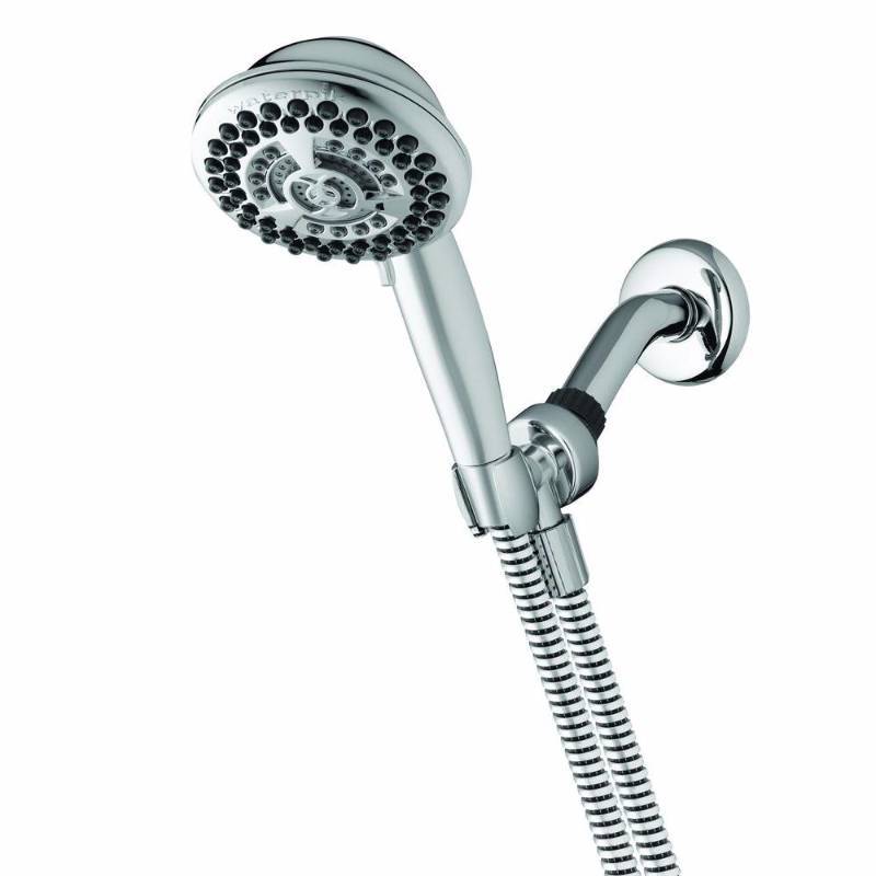 lot 883 image: Waterpik EO Torrent 8-Spray 4.5 in. Hand Shower in Chrome (Grey)