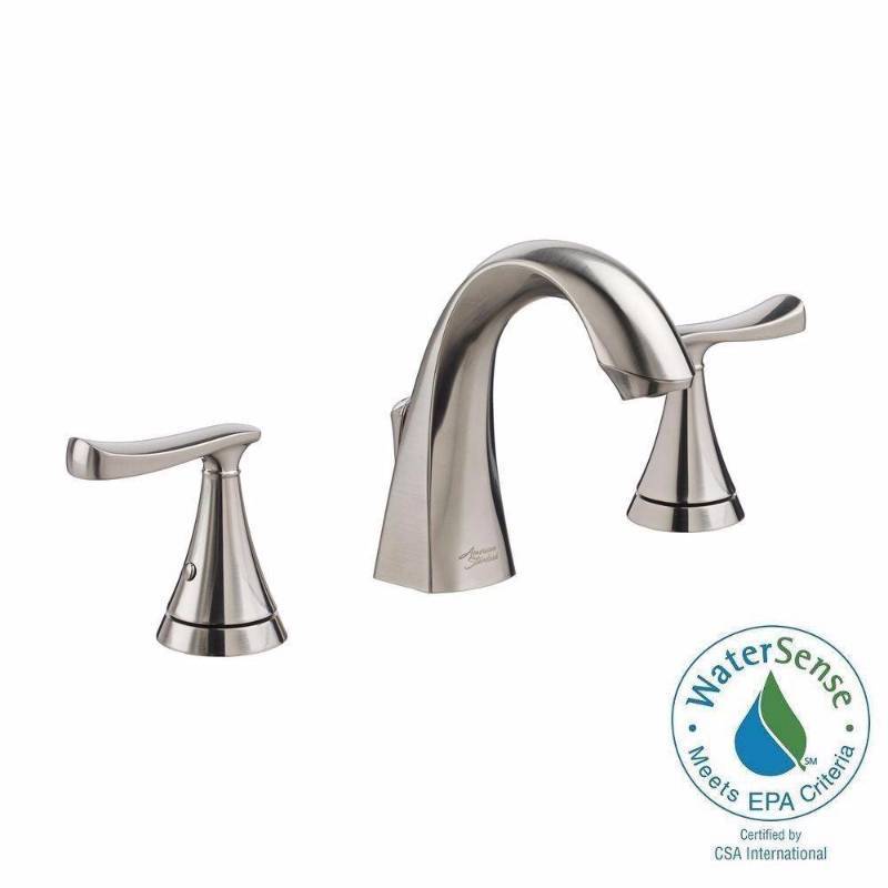 lot 895 image: American Standard Bathroom Chatfield 8 in. Widespread 2-Handle Bathroom Faucet in Brushed Nickel 7413801.295