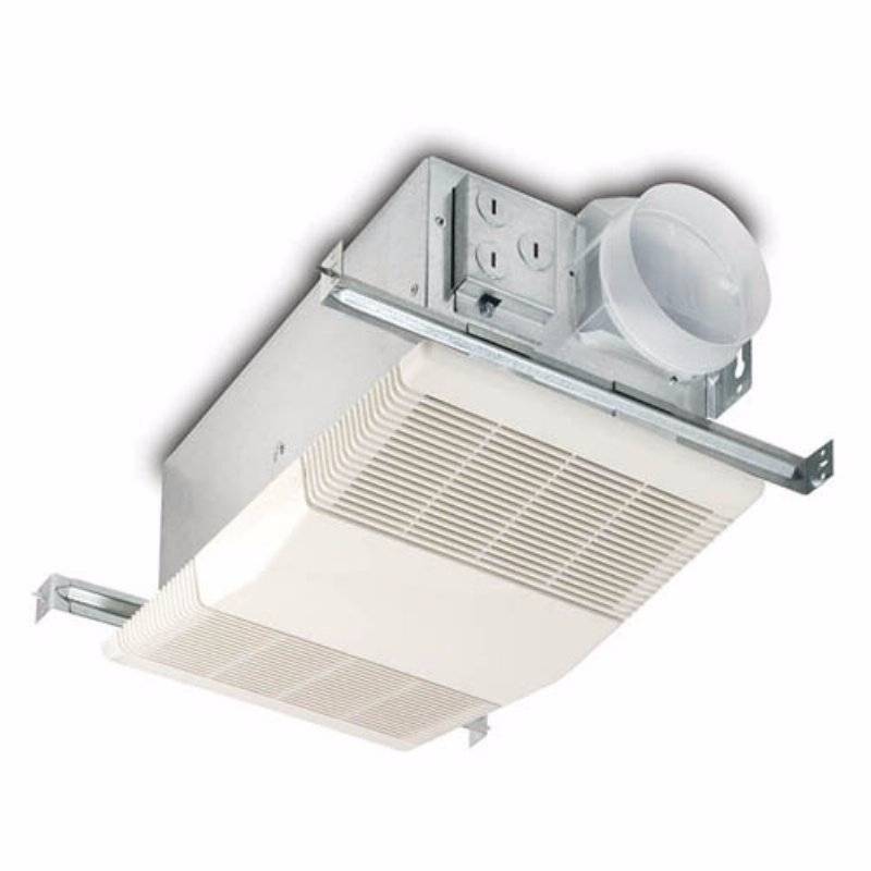lot 900 image: NuTone Model 605RP HeaterFan 70 CFM 4.0 Sones, Exhaust Fan with 1300 Watt Heater, White Grille
