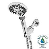 lot 902 image: Waterpik Shower Hardware Easy Select with Eco Switch 8-Spray Handshower in Chrome