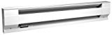lot 912 image: Cadet Manufacturing 05532 120-Volt White Baseboard Hardwire Electric Zone Heater, 750-Watt, 6.25-Amp, 36-Inch