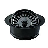 lot 927 image: Westbrass D2089SEV-12 Disposal Ring and Strainer Stopper in Oil Rubbed Bronze