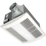 lot 958 image: Panasonic FV-11VHL2 WhisperWarm 110 CFM Ceiling Mounted FanHeatLight-Night-Light Combination, White
