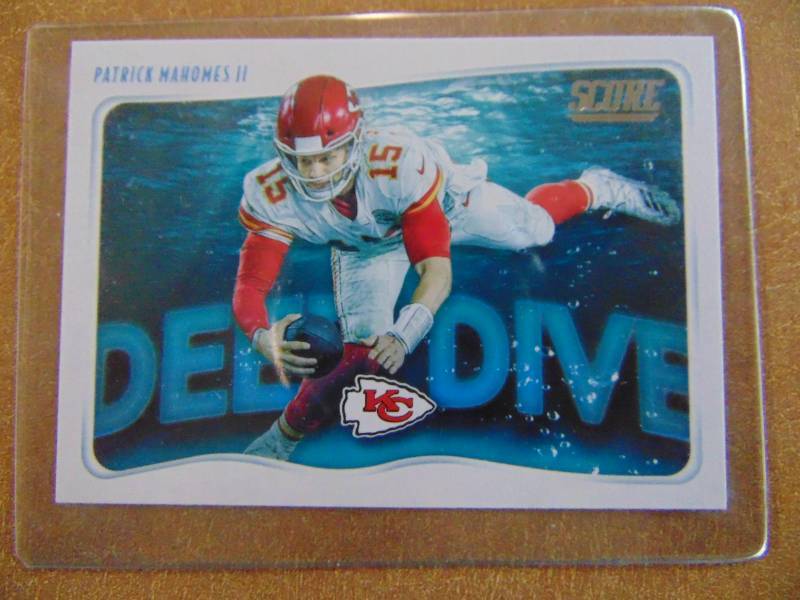 Mahomes Football Cards Brett Baseball Cards Collectible
