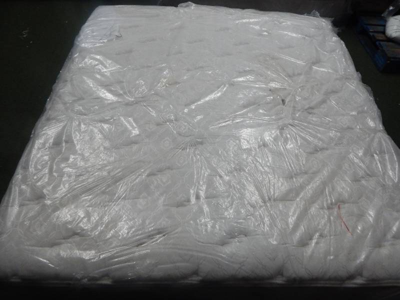 lot 1036 image: Brittany plush mattress pillowtop king