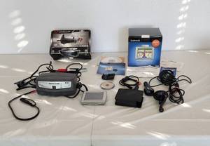 lot 168 image: Garmin Nuvi 300350 Travel Assistant and Schumacher Electric 1.5 AMP Automotive Maintainer